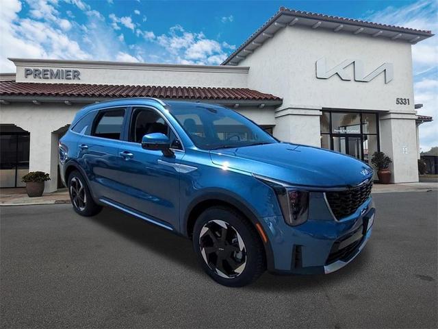 Photo of 2025 Mineral Blue Kia Sorento Hybrid
