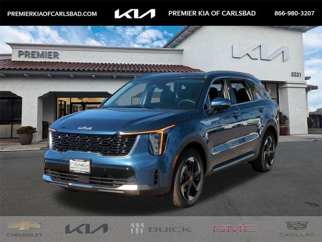 Photo of 2025 Mineral Blue Kia Sorento Hybrid
