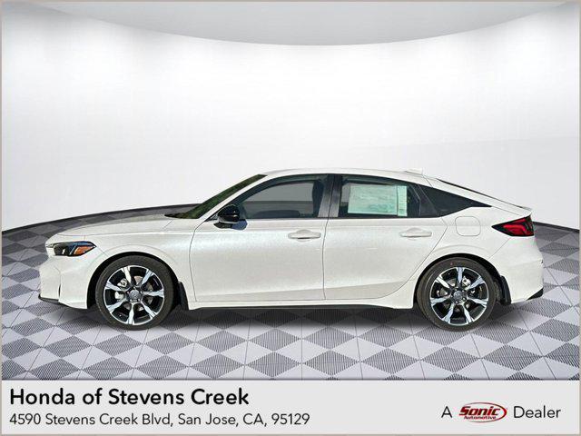Photo of 2025 Platinum White Pearl Honda Civic Hybrid