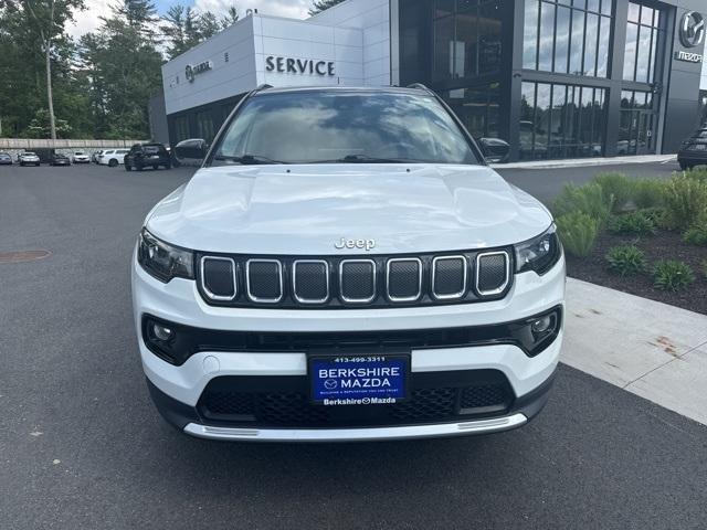 Photo of 2022 Bright White Clearcoat Jeep Compass