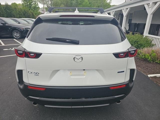 Photo of 2025 Wind Chill Pearl Mazda CX-50 Hybrid