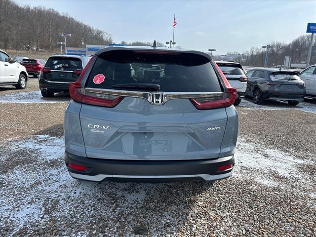 Photo of 2021 Aegean Blue Metallic Honda CR-V