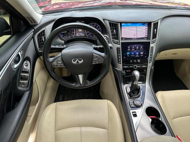 Photo of 2015 Burgundy INFINITI Q50