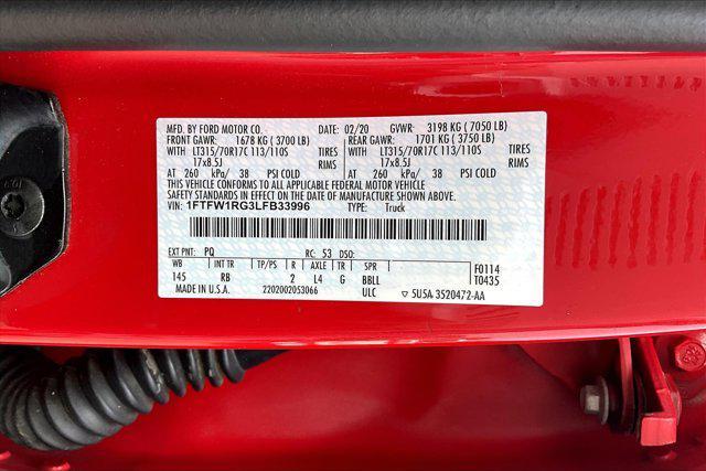 Photo of 2020 Red Ford F-150