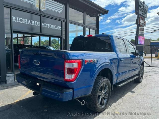 Photo of 2022 Atlas Blue Metallic Ford F-150