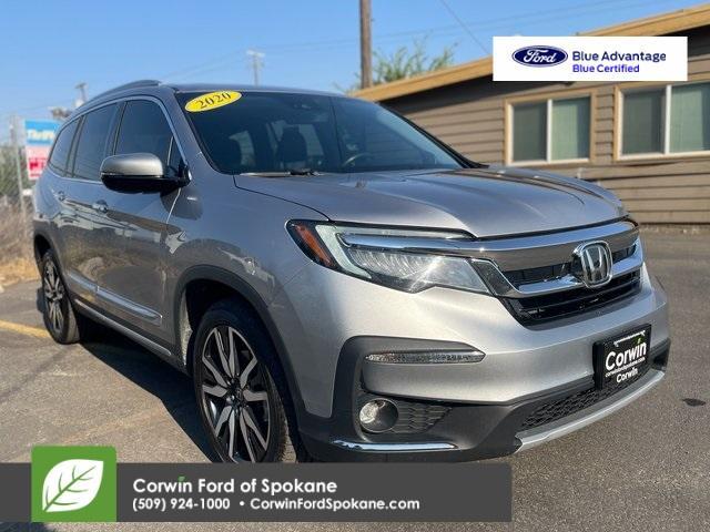 Photo of 2020 Lunar Silver Metallic Honda Pilot