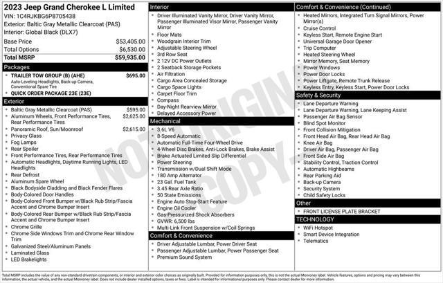 Photo of 2023  Jeep Grand Cherokee L