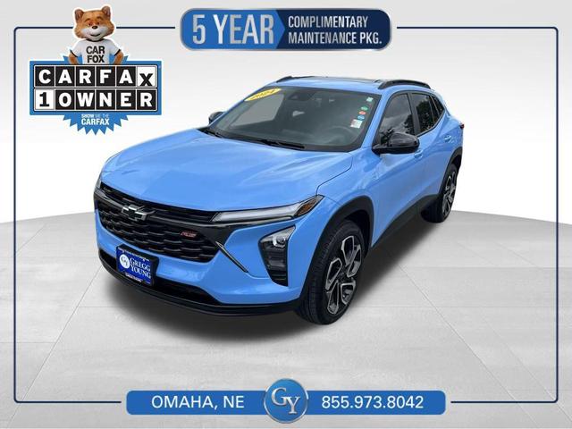 Photo of 2024 Fountain Blue Chevrolet Trax