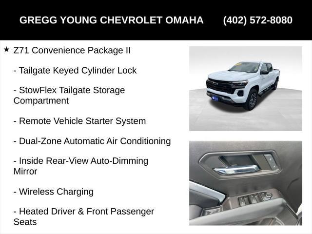 Photo of 2023 Summit White Chevrolet Colorado