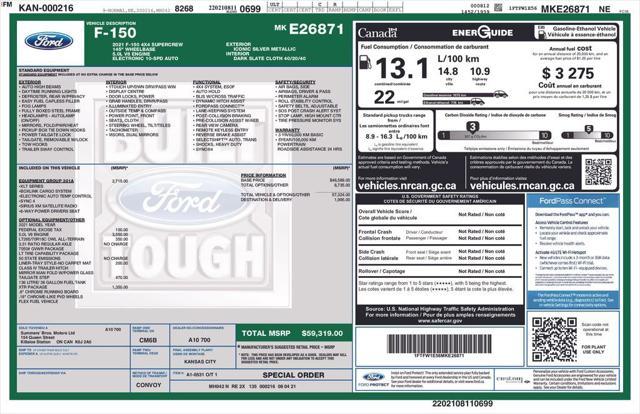 Photo of 2021  Ford F-150