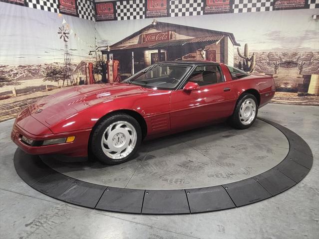 Photo of 1991 Dark Red Metallic Chevrolet Corvette