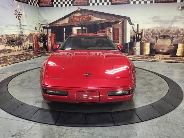 Photo of 1991 Dark Red Metallic Chevrolet Corvette