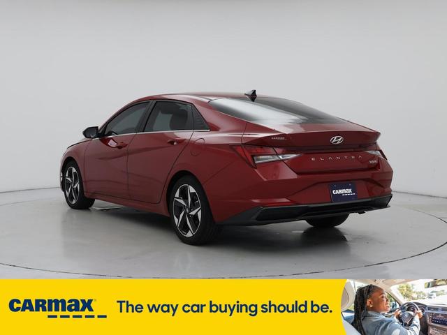 Photo of 2023 Red Hyundai ELANTRA HEV