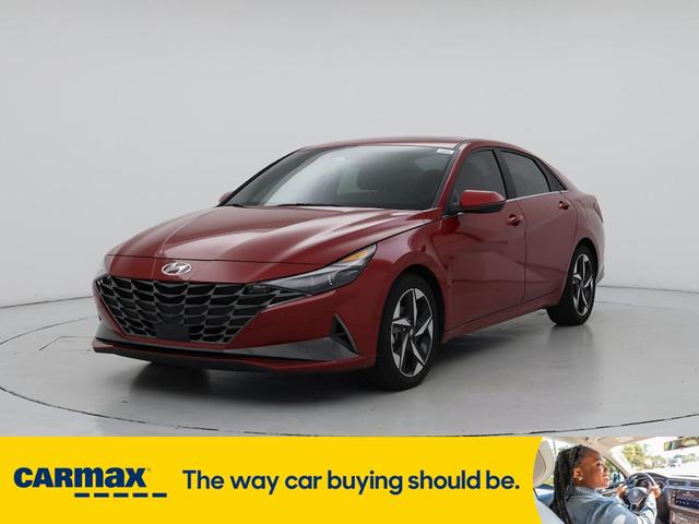 Photo of 2023 Red Hyundai ELANTRA HEV