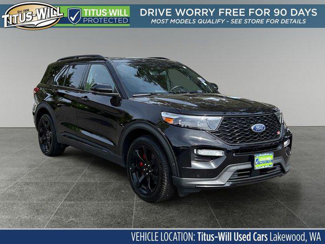 Photo of 2023 Agate Black Metallic Ford Explorer