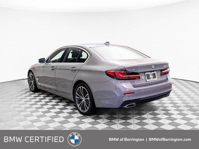 Photo of 2022 Bernina Grey Amber Effect Metallic BMW 540