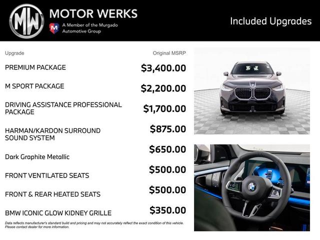 Photo of 2025 Dark Graphite Metallic BMW X3