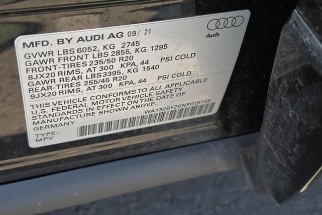 Photo of 2022 Mythos Black Metallic Audi Q4 e-tron