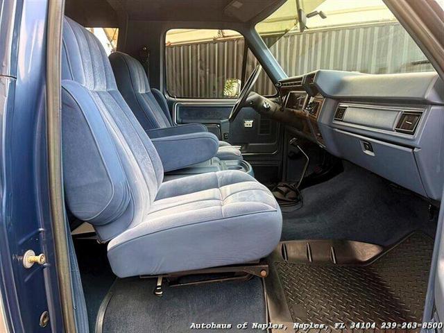Photo of 1986 Shadow Blue Metallic Ford Bronco