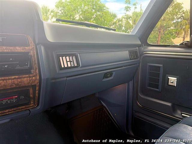 Photo of 1986 Shadow Blue Metallic Ford Bronco
