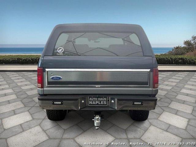 Photo of 1986 Shadow Blue Metallic Ford Bronco