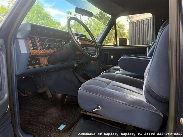 Photo of 1986 Shadow Blue Metallic Ford Bronco