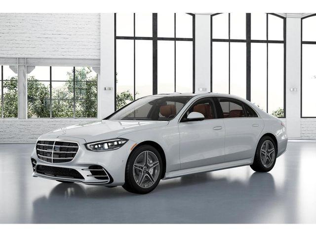 Photo of 2025 MANUFAKTUR Moonlight White Metallic Mercedes-Benz S-Class