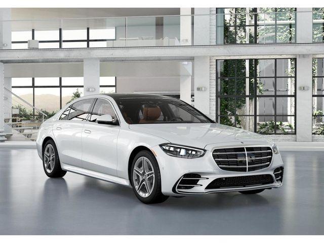 Photo of 2025 MANUFAKTUR Moonlight White Metallic Mercedes-Benz S-Class