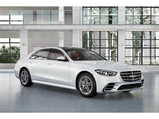 Photo of 2025 MANUFAKTUR Moonlight White Metallic Mercedes-Benz S-Class
