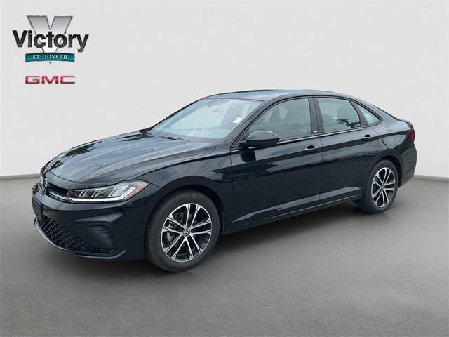 Photo of 2025 Deep Black Pearl Effect Volkswagen Jetta
