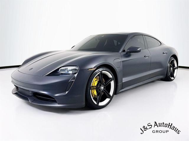 Photo of 2021 White Porsche Taycan