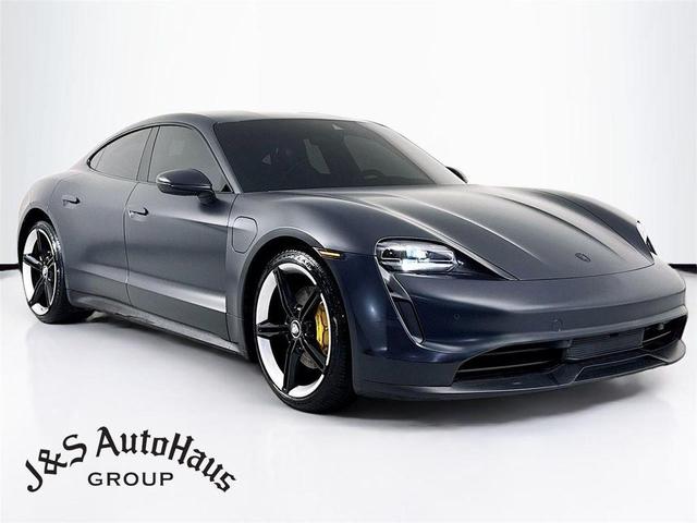 Photo of 2021 White Porsche Taycan