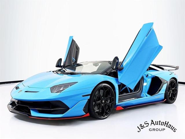 Photo of 2021 Blu Cepheus Metallic Lamborghini Aventador SVJ
