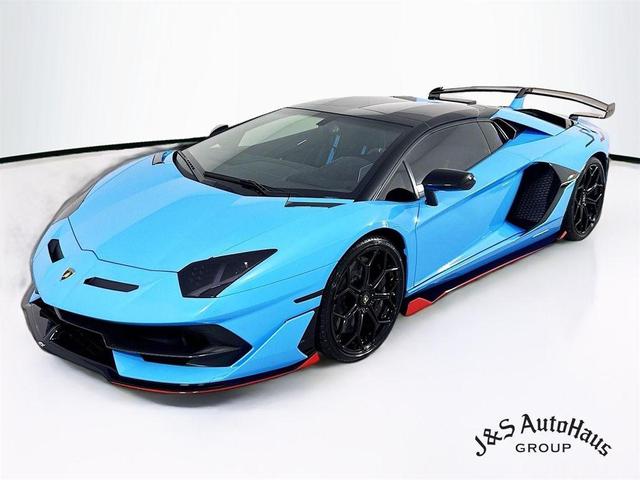 Photo of 2021 Blu Cepheus Metallic Lamborghini Aventador SVJ