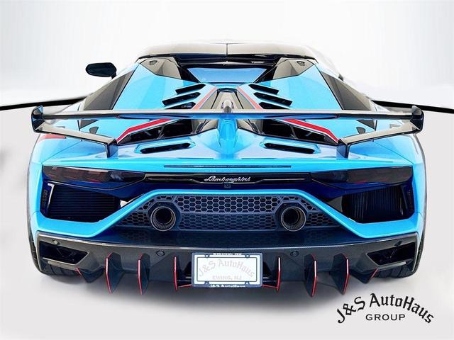 Photo of 2021 Blu Cepheus Metallic Lamborghini Aventador SVJ