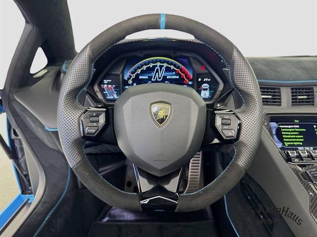 Photo of 2021 Blu Cepheus Metallic Lamborghini Aventador SVJ
