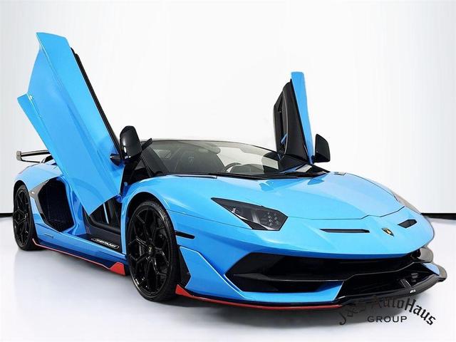 Photo of 2021 Blu Cepheus Metallic Lamborghini Aventador SVJ