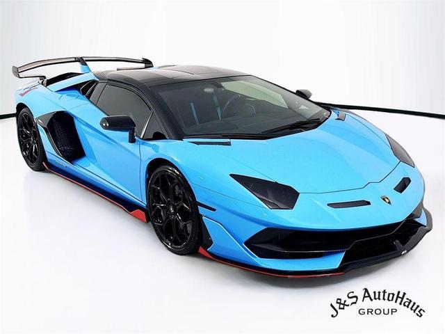 Photo of 2021 Blu Cepheus Metallic Lamborghini Aventador SVJ