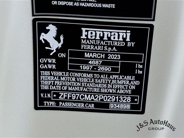 Photo of 2023 White Ferrari 812 GTS