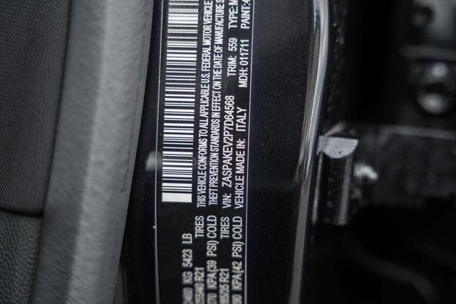 Photo of 2023 Vulcano Black Metallic Alfa Romeo Stelvio