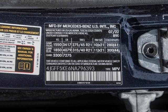 Photo of 2022 Lunar Blue Metallic Mercedes-Benz GLS 450