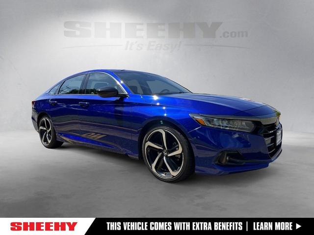 Photo of 2021 Dark Blue Honda Accord