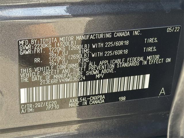 Photo of 2022 Magnetic Gray Metallic Toyota RAV4 Hybrid