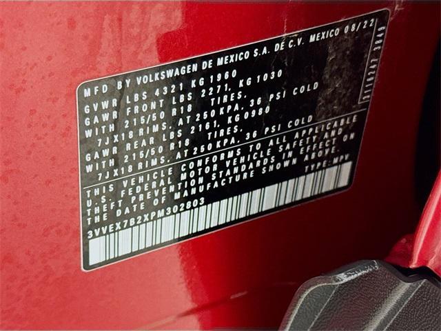 Photo of 2023 Kings Red Volkswagen Taos