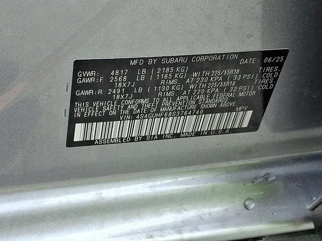 Photo of 2025 Ice Silver Subaru Crosstrek