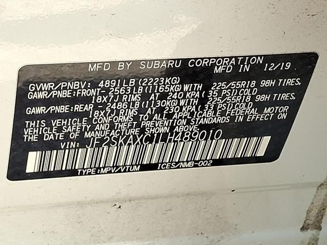 Photo of 2020 Crystal White Pearl Subaru Forester