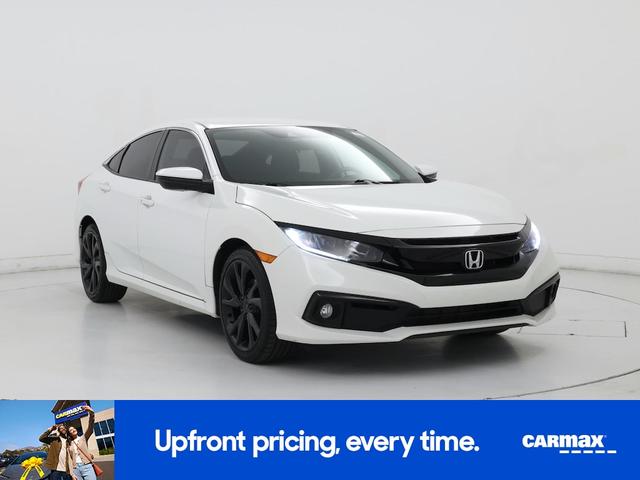 Photo of 2021 White Honda Civic
