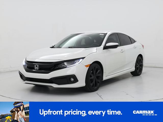 Photo of 2021 White Honda Civic