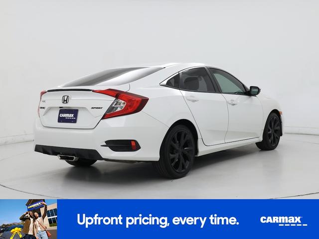 Photo of 2021 White Honda Civic