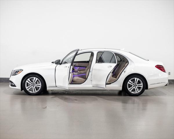 Photo of 2019 White / Beige Mercedes-Benz S-Class